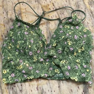 Victoria’s Secret Pink floral padded bralette